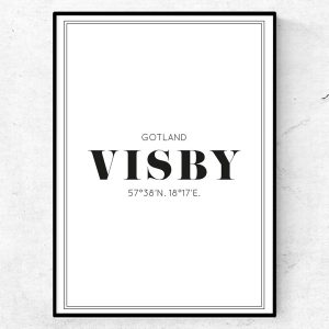 Visby poster